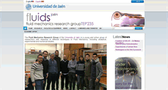 Desktop Screenshot of fluidsujaen.es