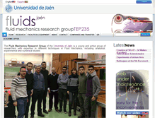 Tablet Screenshot of fluidsujaen.es